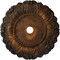Ekena Millwork Angel Ceiling Medallion (Fits Canopies up to 15 3/4"), 32 1/4"OD x 3 5/8"ID x 1 1/8"P, Rust CM32ANRUS - alternate 1